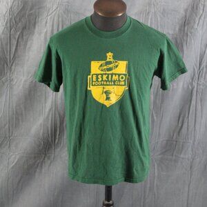 Edmonton Eskimos Shirt (VTG) - Original Logo Throwback by Lee - Men's Medium